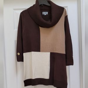 Color block sweater